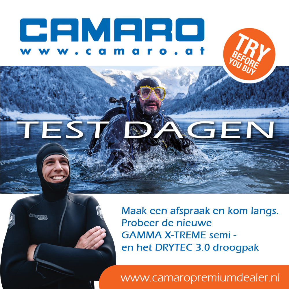 FB plaatje test dagen - Camaro Droogpak Testdagen op 7 en 8 mei